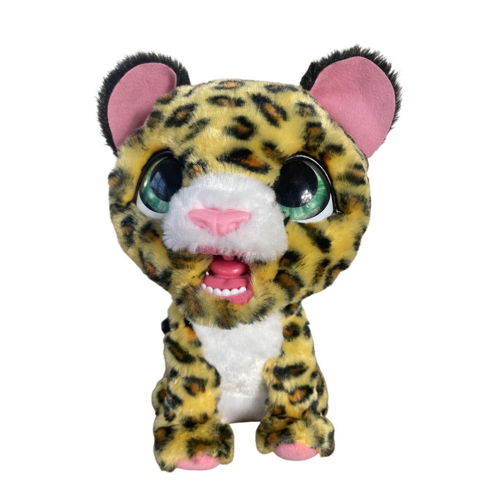 Hasbro FurReal Friends Leopard Cub Interactive Plush Toy Lil' Wilds Lolly